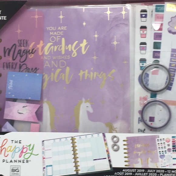 Magical Unicorn Happy Planner Kit 19-20 Student - Picture 3 of 6